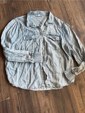 Ladies Jean Shirt By Jean &Delancey